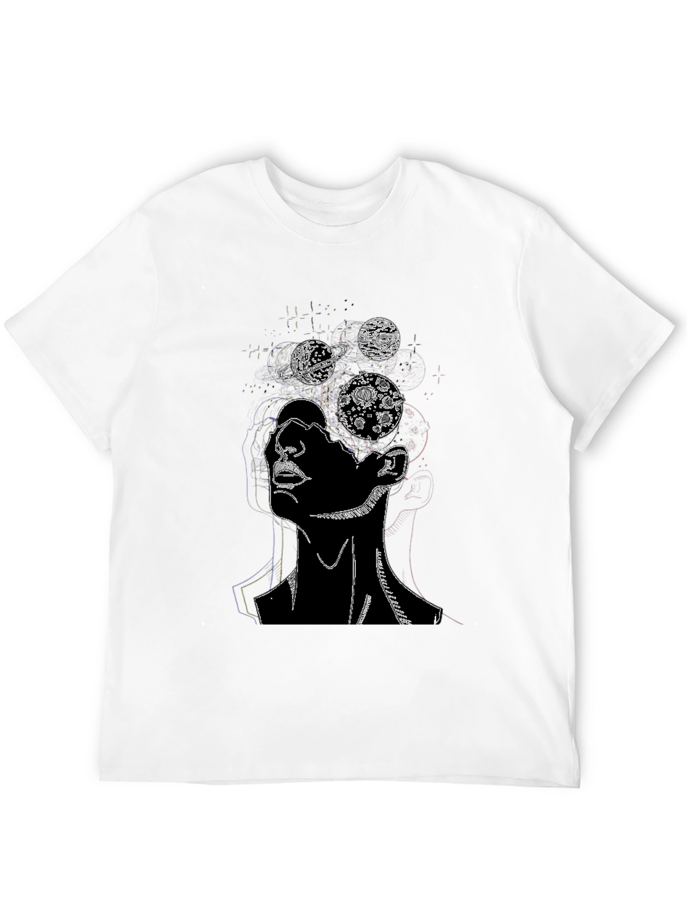 Cosmic Mind T-Shirt - Black Graphic Tee