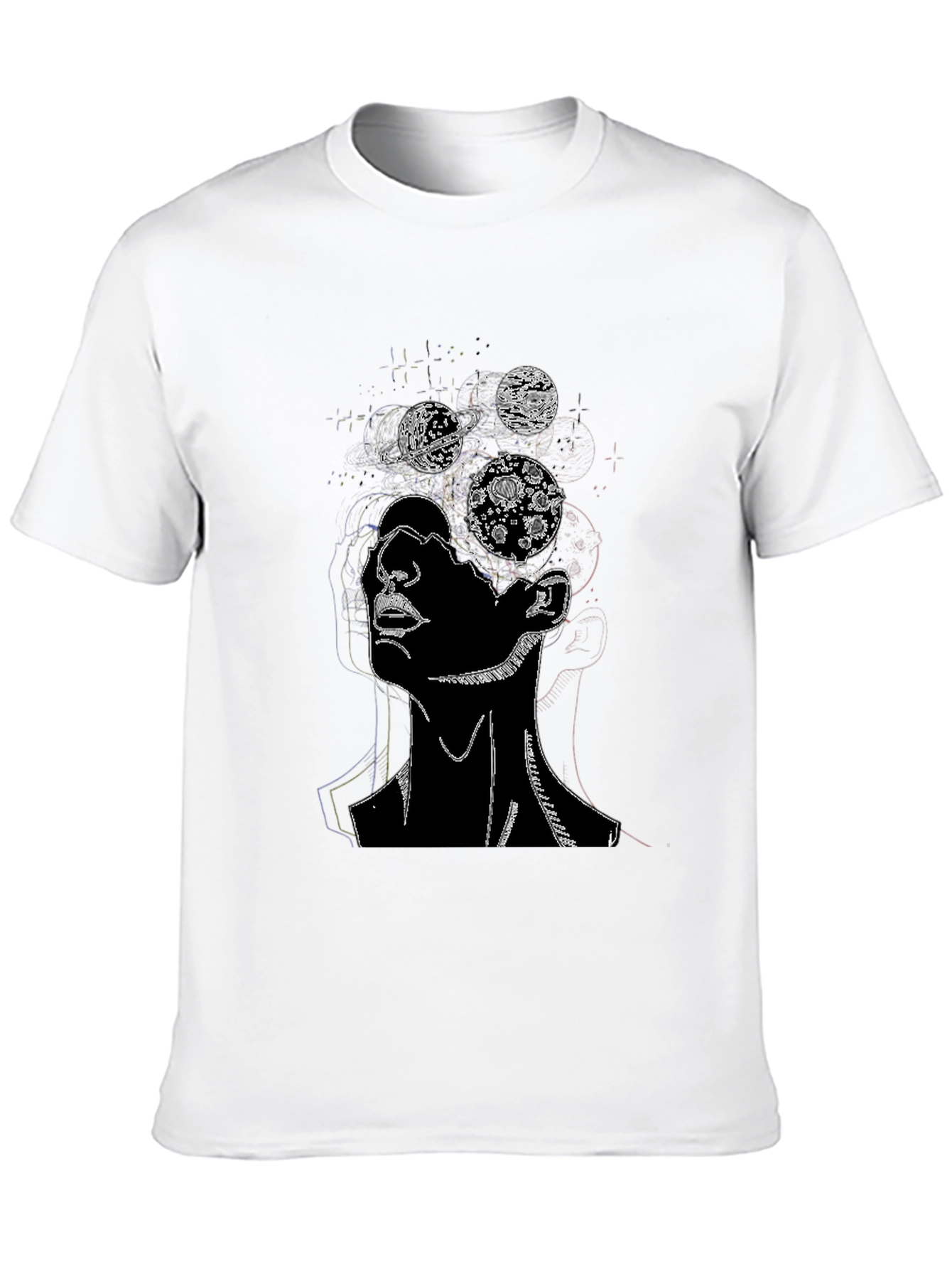 Cosmic Mind T-Shirt - Black Graphic Tee