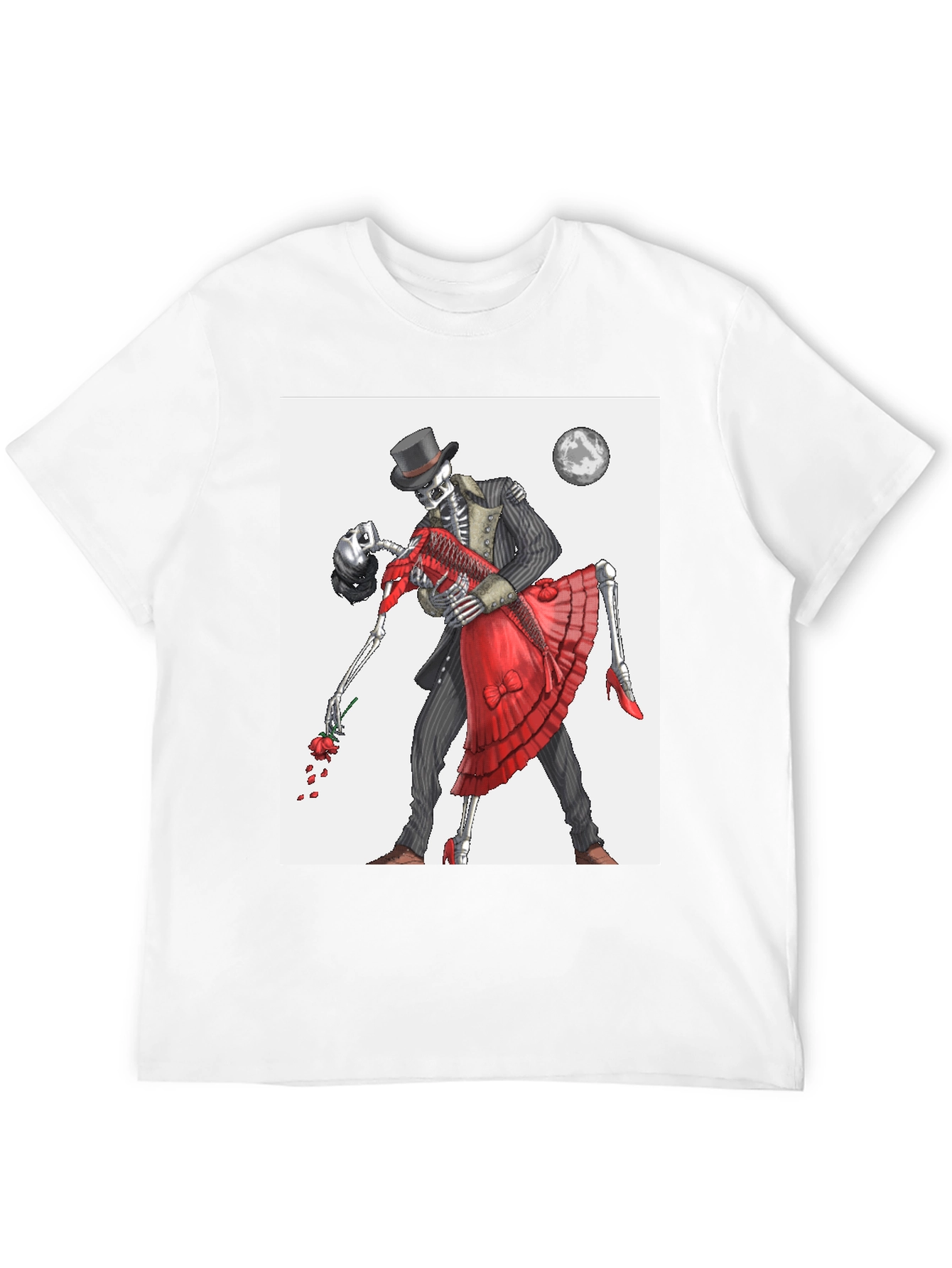 Skeleton Dance T-Shirt - Gothic Romance Tee