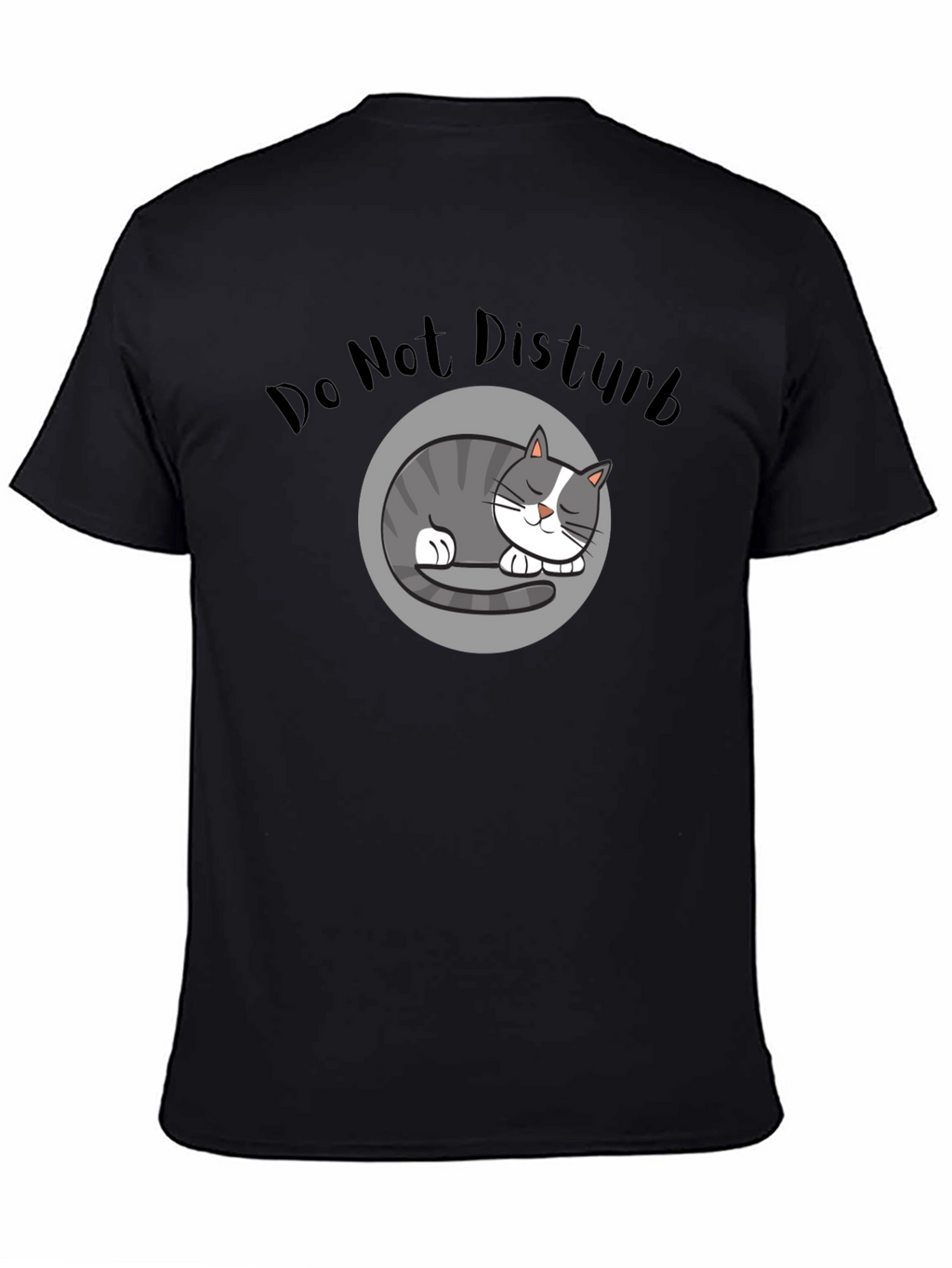 Do Not Disturb Cat T-Shirt - Relaxed Fit