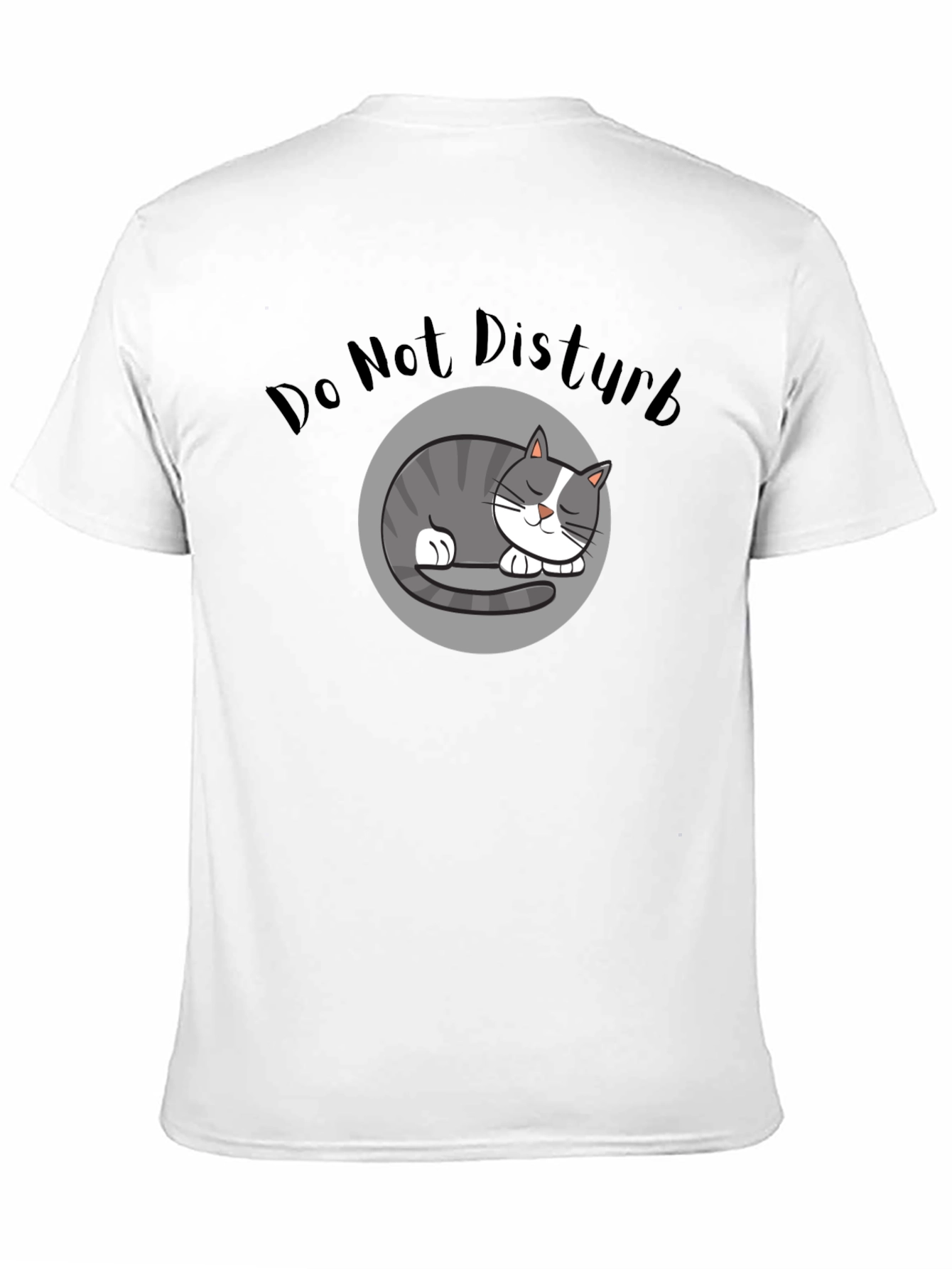 Do Not Disturb Cat T-Shirt - Relaxed Fit
