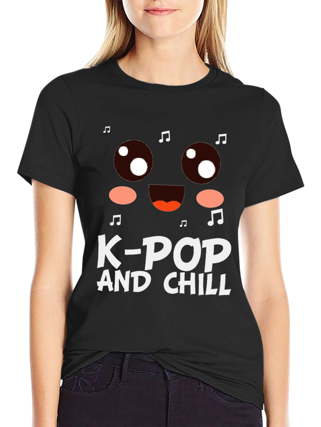K-Pop and Chill Graphic T-Shirt