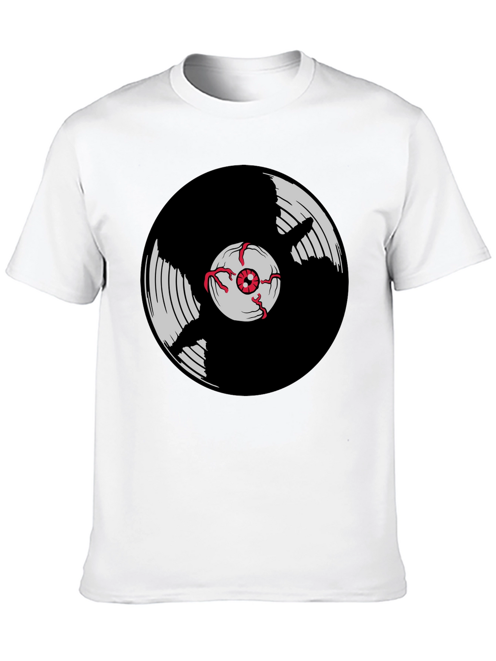 Vinyl Eye Graphic Tee - Black T-Shirt