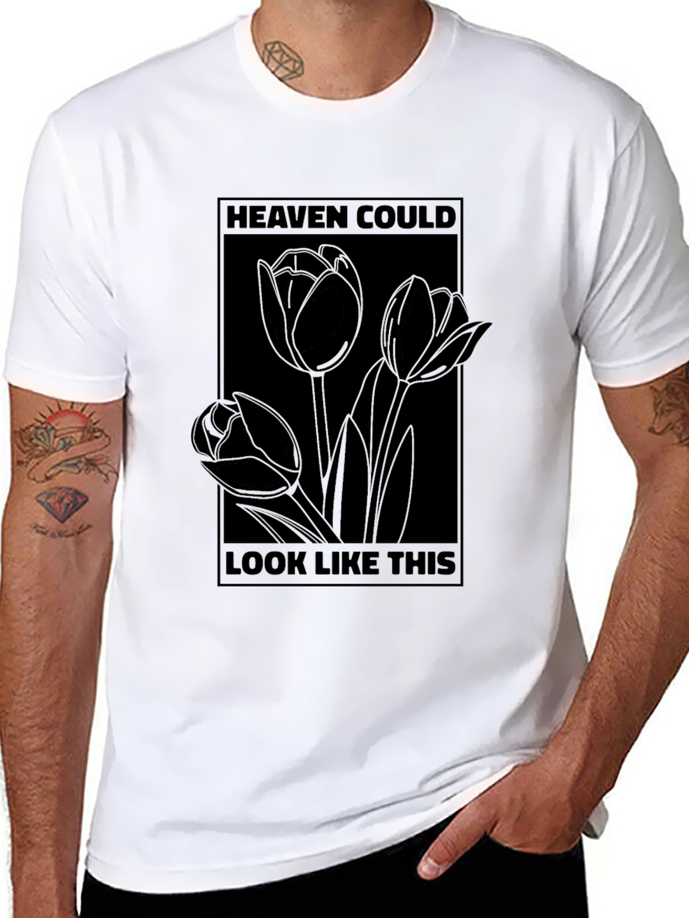 Heaven Could Look Like This Graphic T-Shirt
