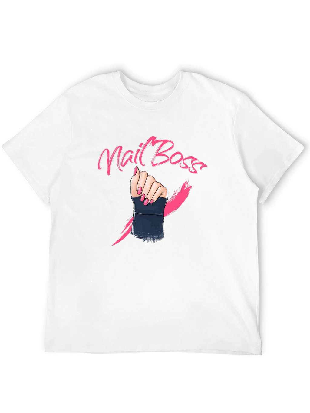Nail Boss Graphic T-Shirt - Stylish & Bold