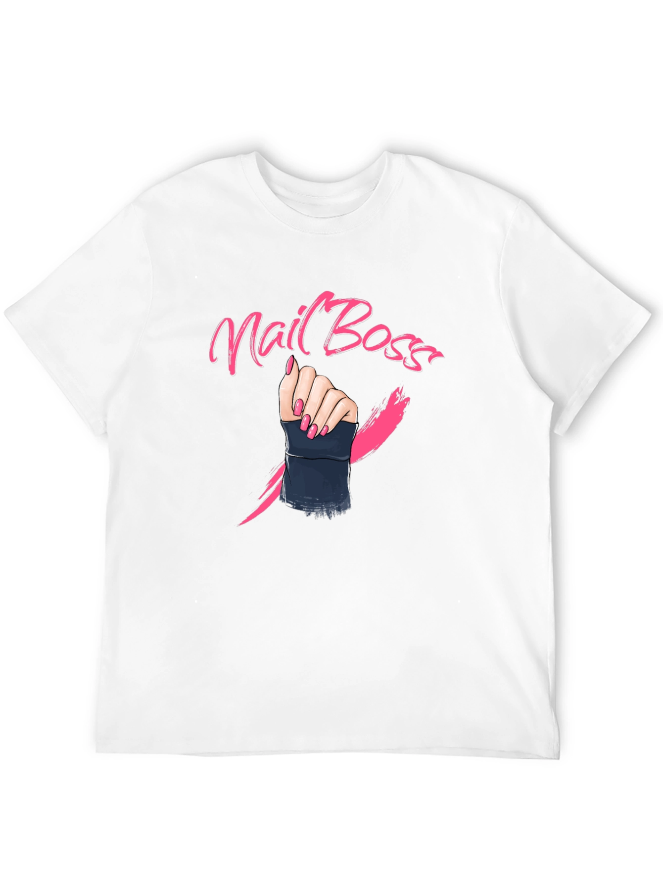 Nail Boss Graphic T-Shirt - Stylish & Bold