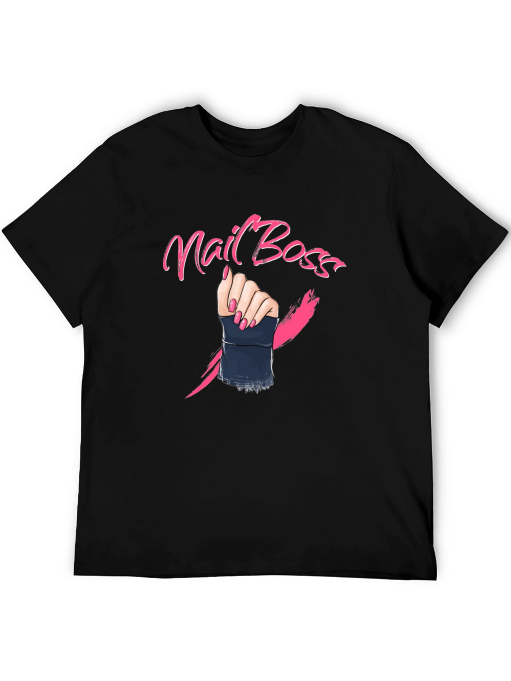 Nail Boss Graphic T-Shirt - Stylish & Bold