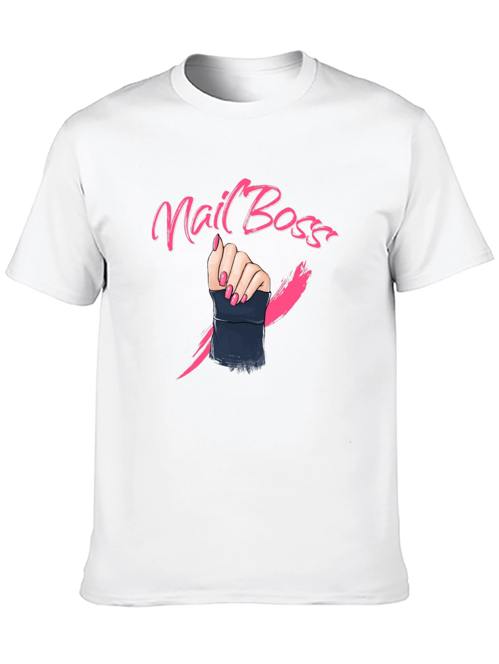 Nail Boss Graphic T-Shirt - Stylish & Bold