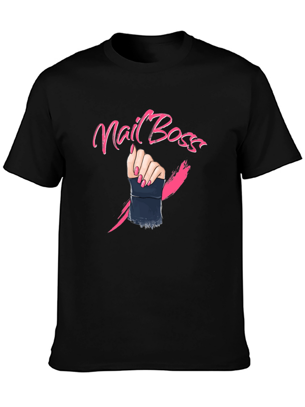 Nail Boss Graphic T-Shirt - Stylish & Bold