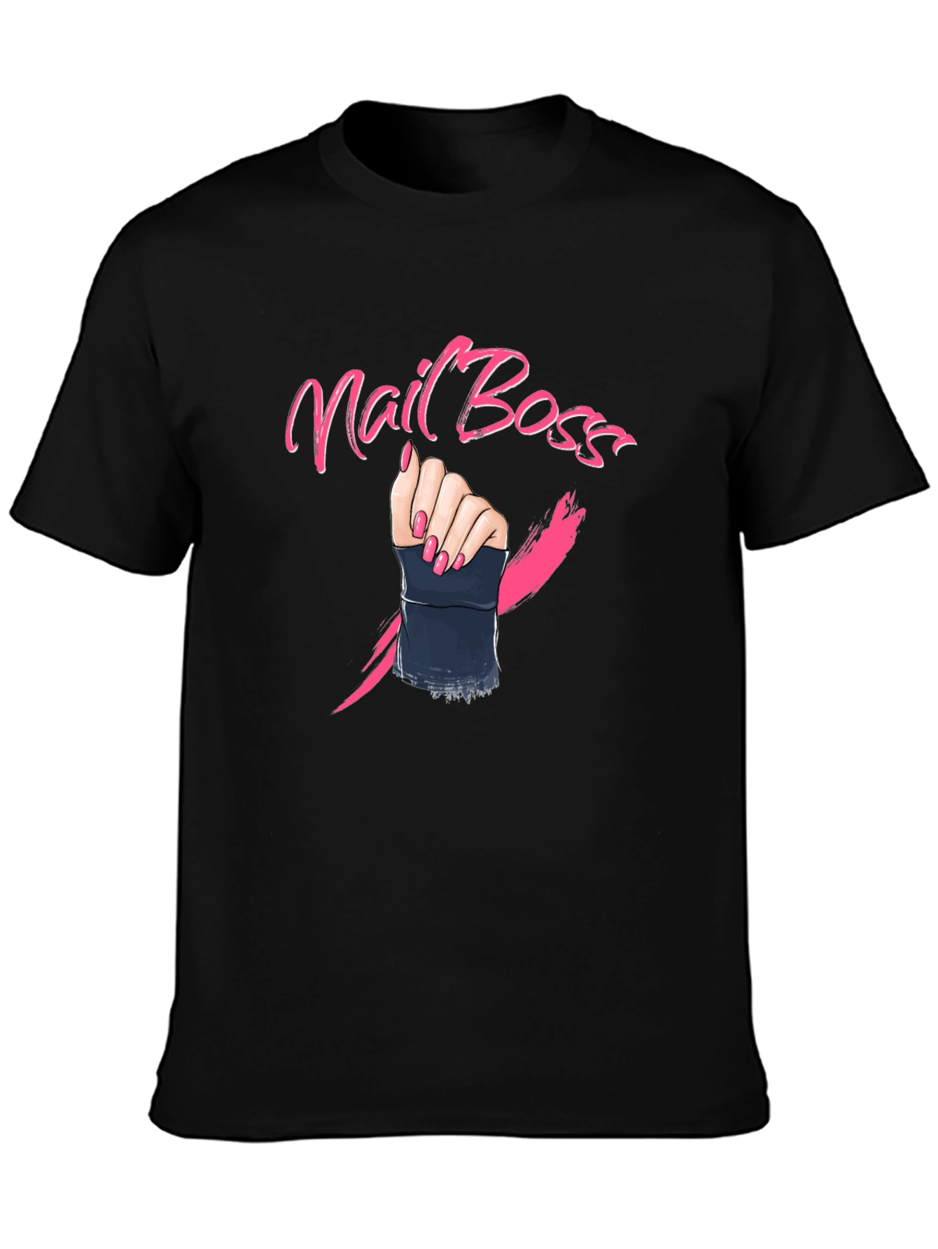 Nail Boss Graphic T-Shirt - Stylish & Bold