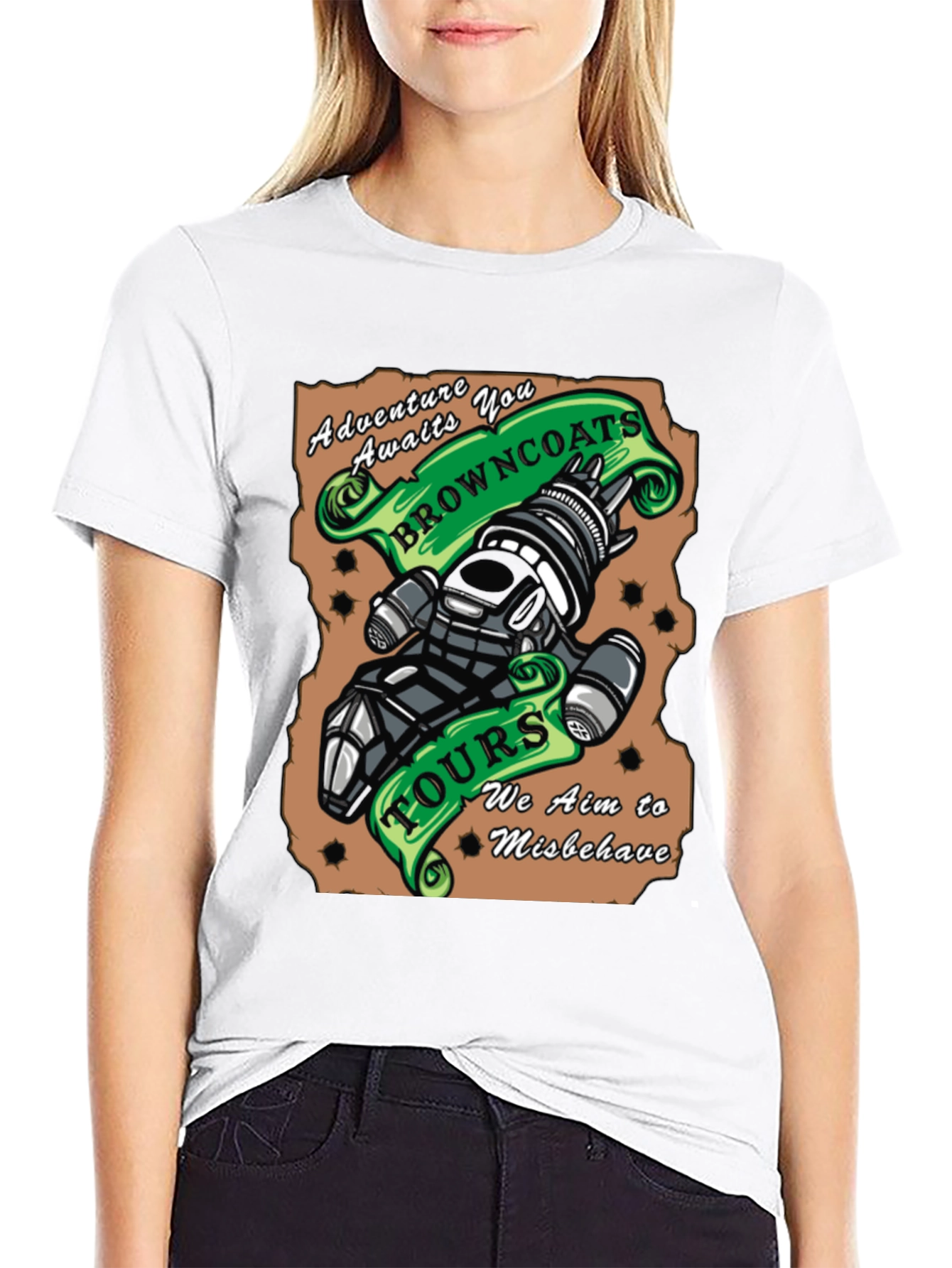 Browncoats Tours T-Shirt - Adventure Awaits
