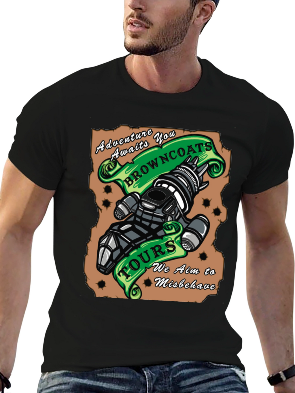 Browncoats Tours T-Shirt - Adventure Awaits