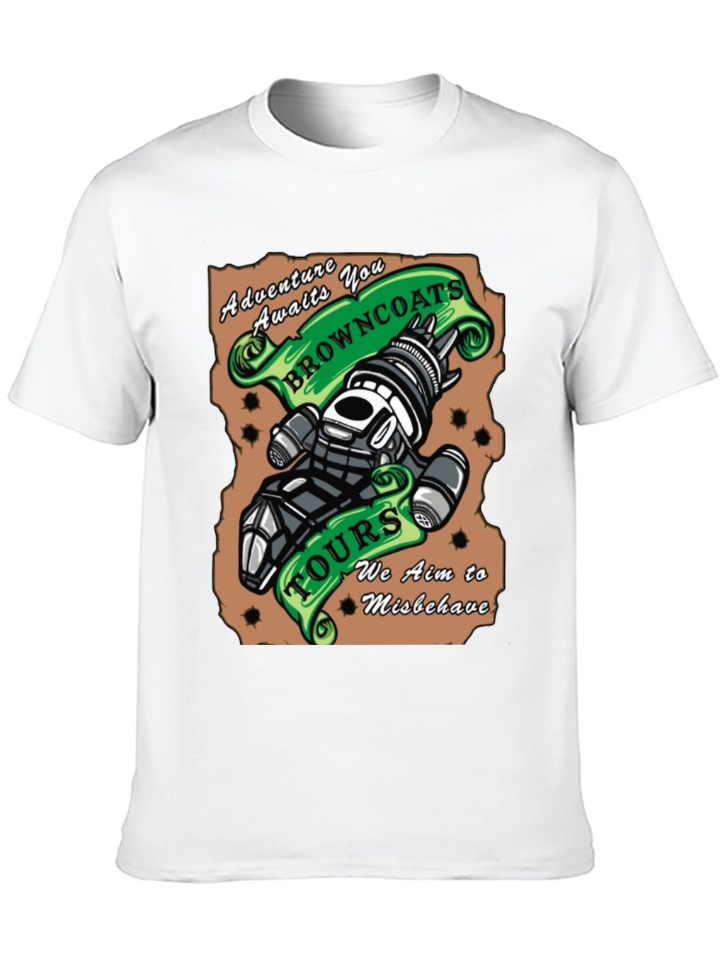 Browncoats Tours T-Shirt - Adventure Awaits