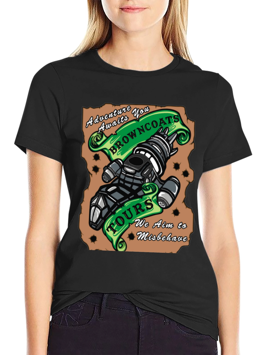 Browncoats Tours T-Shirt - Adventure Awaits