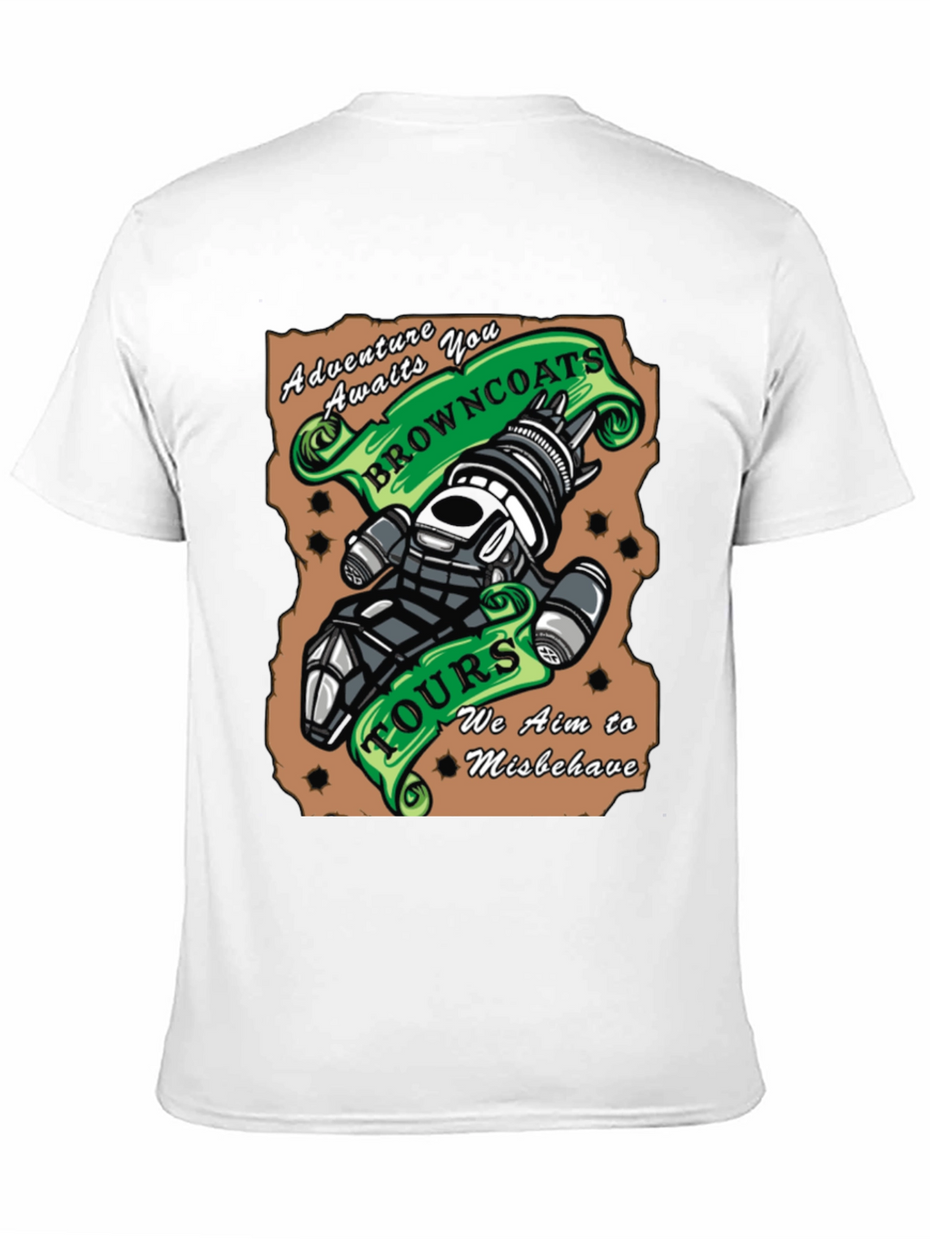 Browncoats Tours T-Shirt - Adventure Awaits