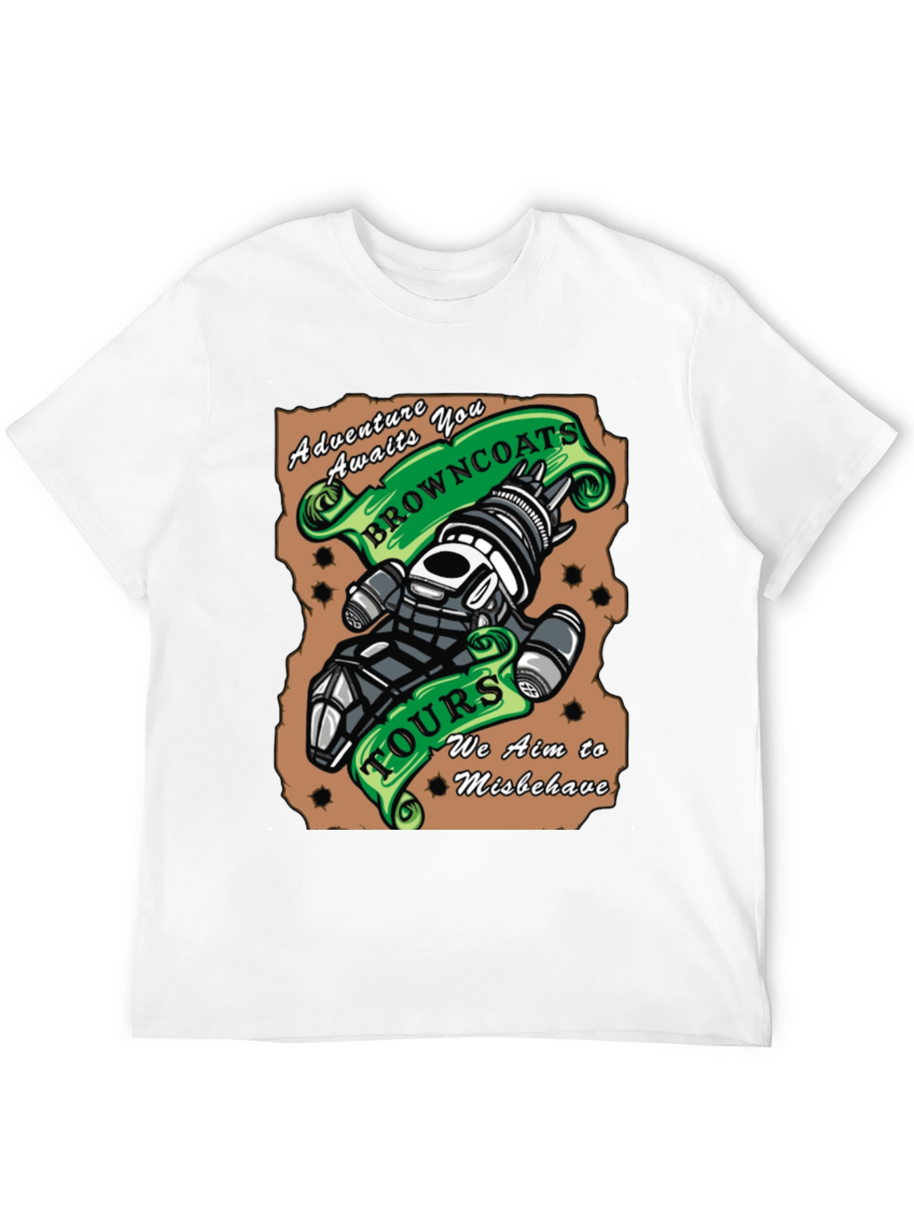 Browncoats Tours T-Shirt - Adventure Awaits