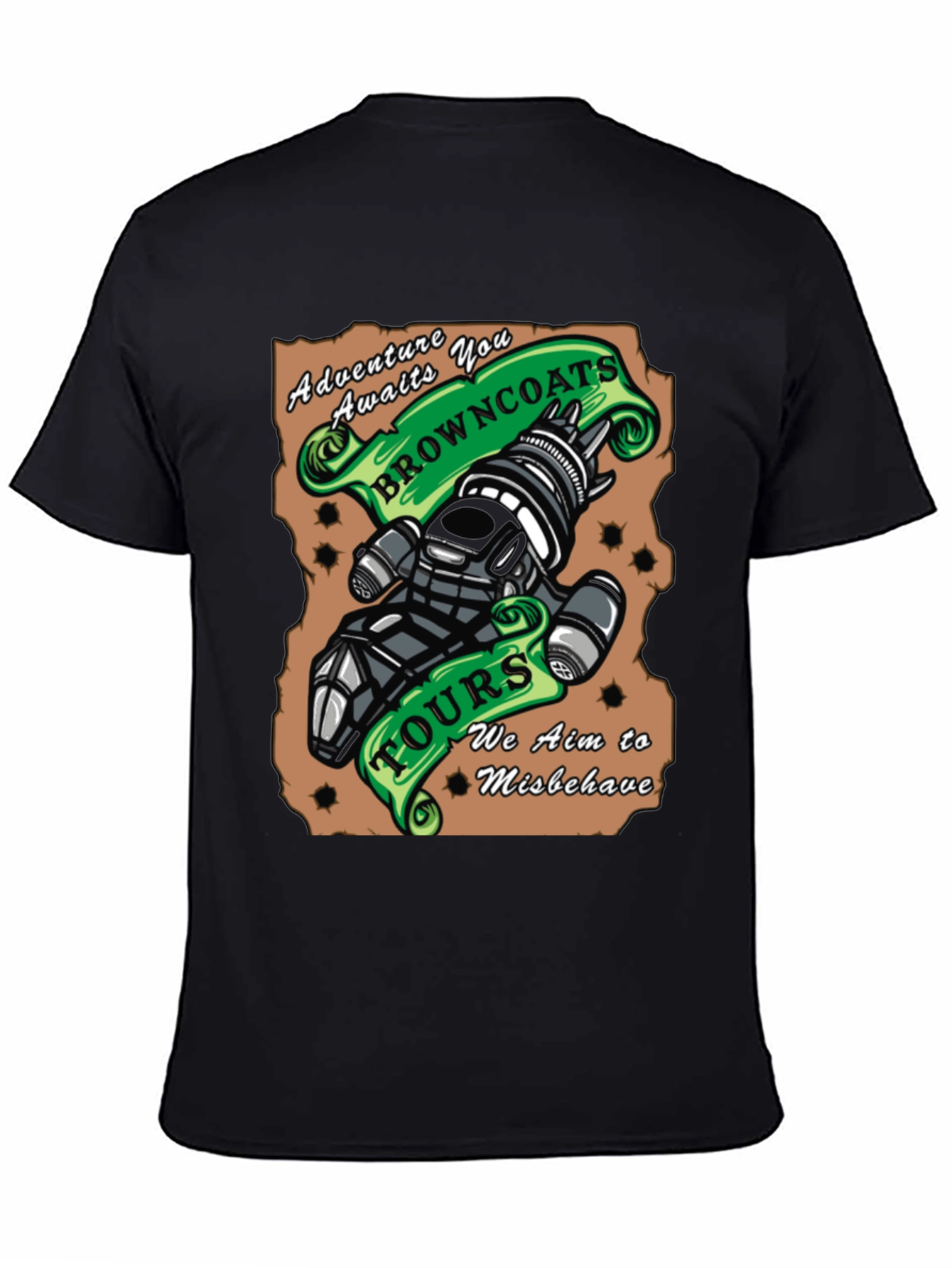 Browncoats Tours T-Shirt - Adventure Awaits