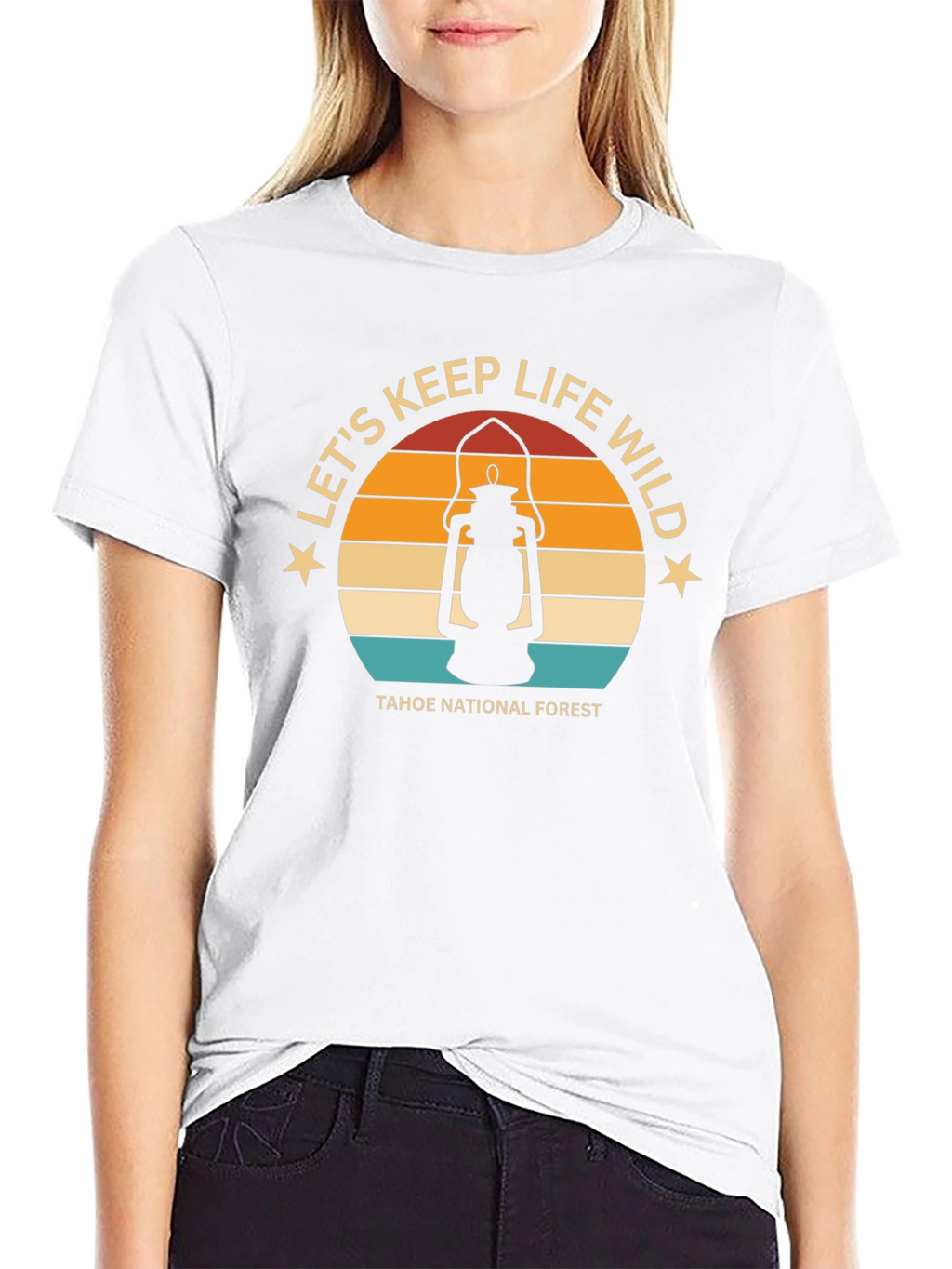 Tahoe National Forest Lets Keep Life Wild T-Shirt