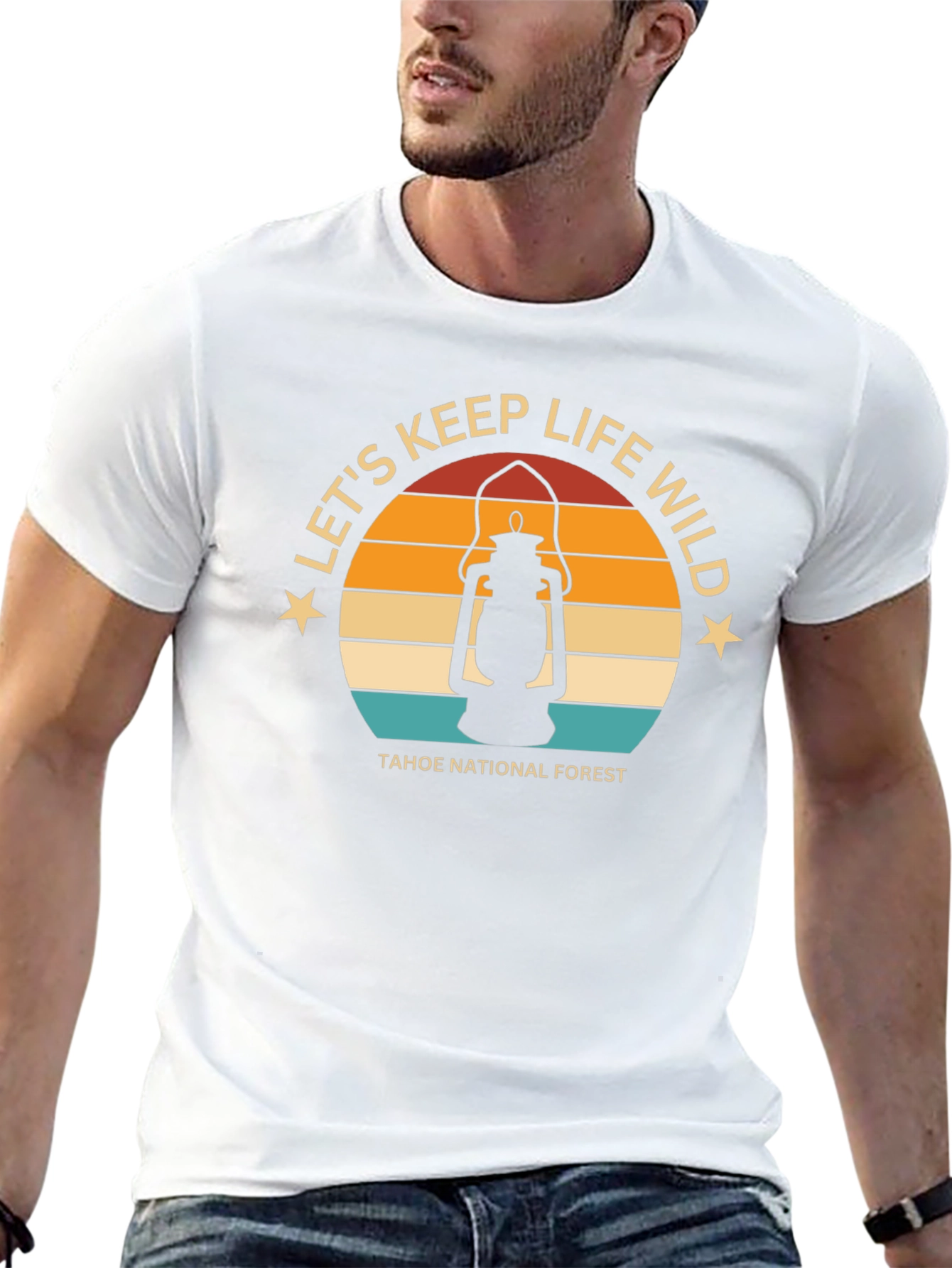Tahoe National Forest Lets Keep Life Wild T-Shirt