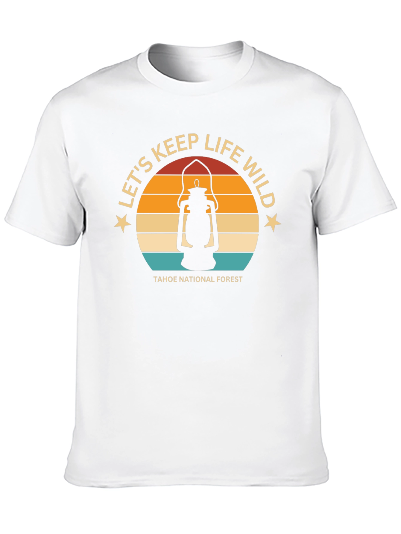 Tahoe National Forest Lets Keep Life Wild T-Shirt