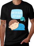 Baby On Board Keep Calm Graphic T-Shirt