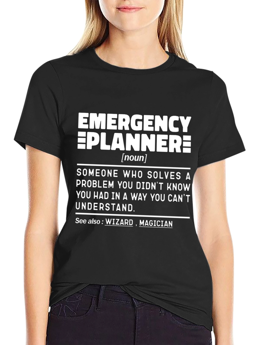 Emergency Planner Definition T-Shirt