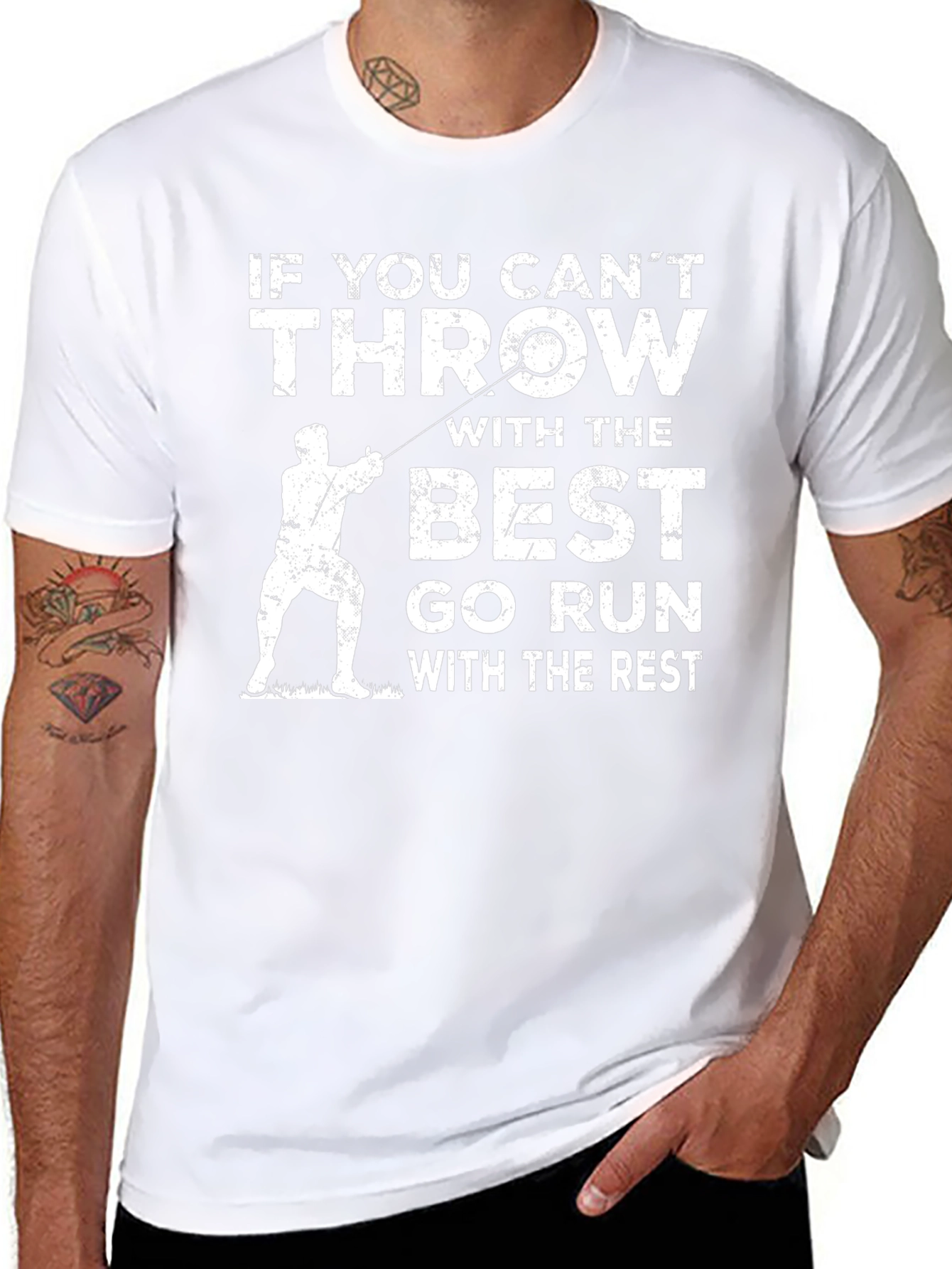 Throwing T-Shirt: If You Cant Throw With The Best