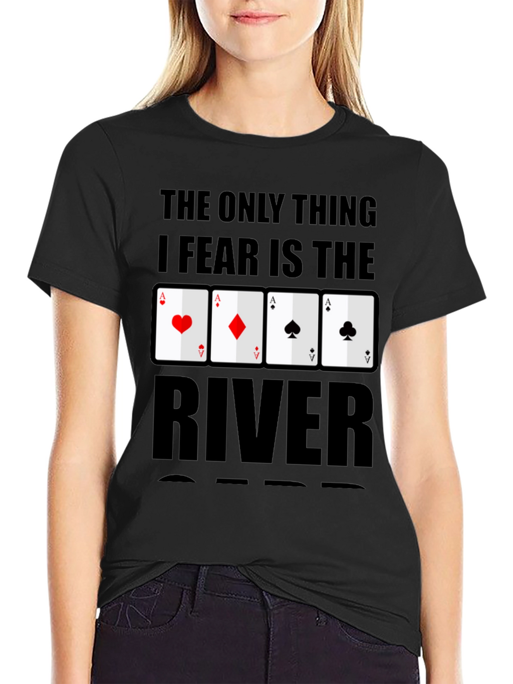 Poker Player T-Shirt - The River