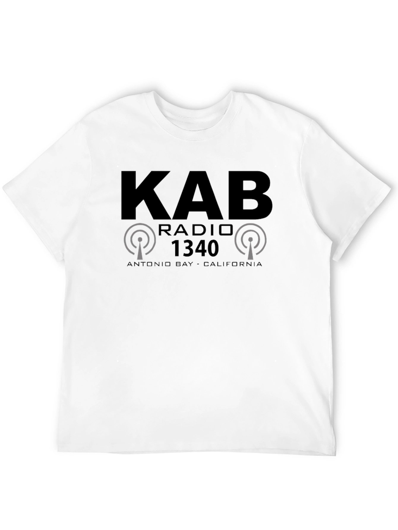 KAB Radio 1340 Black Graphic Tee