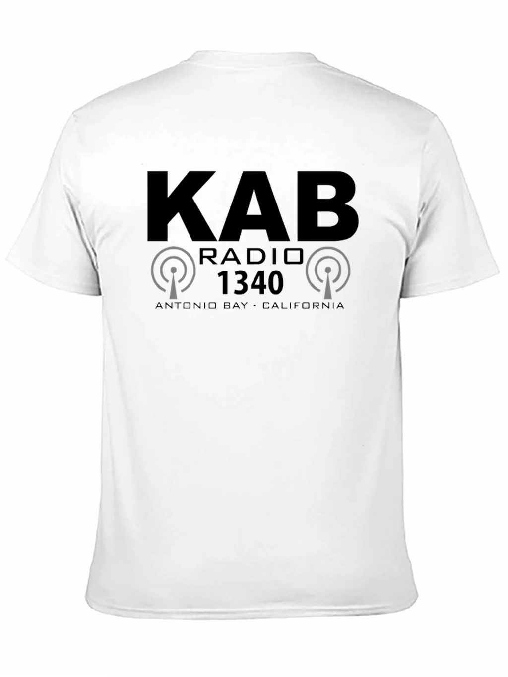 KAB Radio 1340 Black Graphic Tee