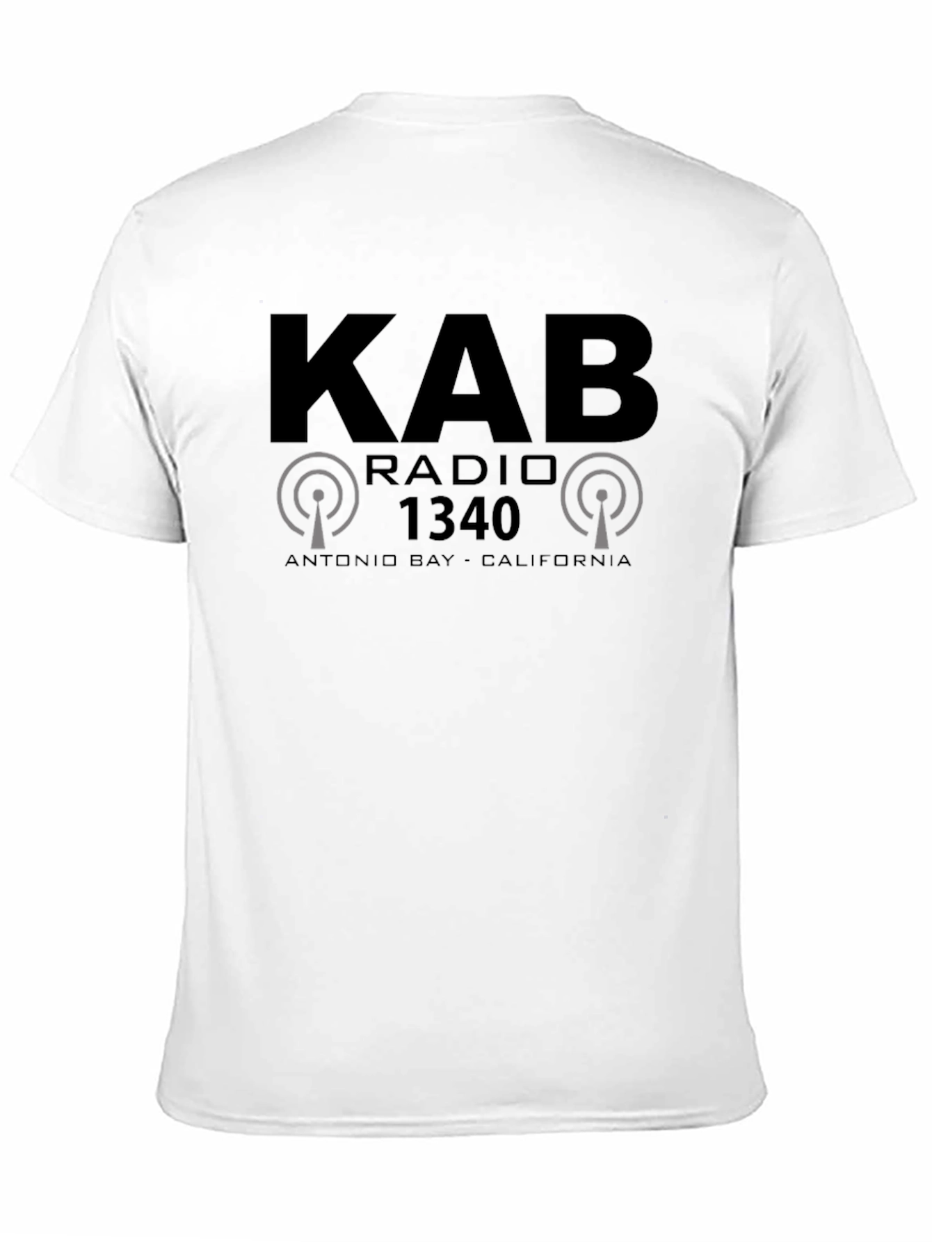 KAB Radio 1340 Black Graphic Tee
