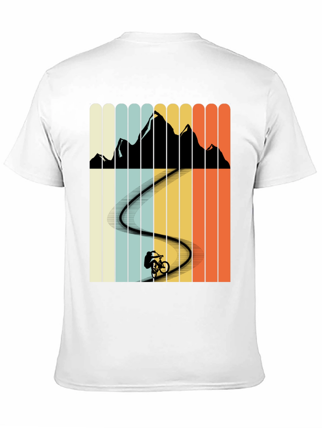 Mountain Biker Retro T-Shirt