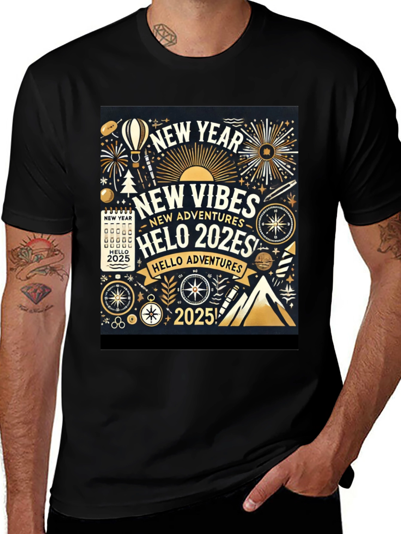 New Year 2025 Adventure T-Shirt