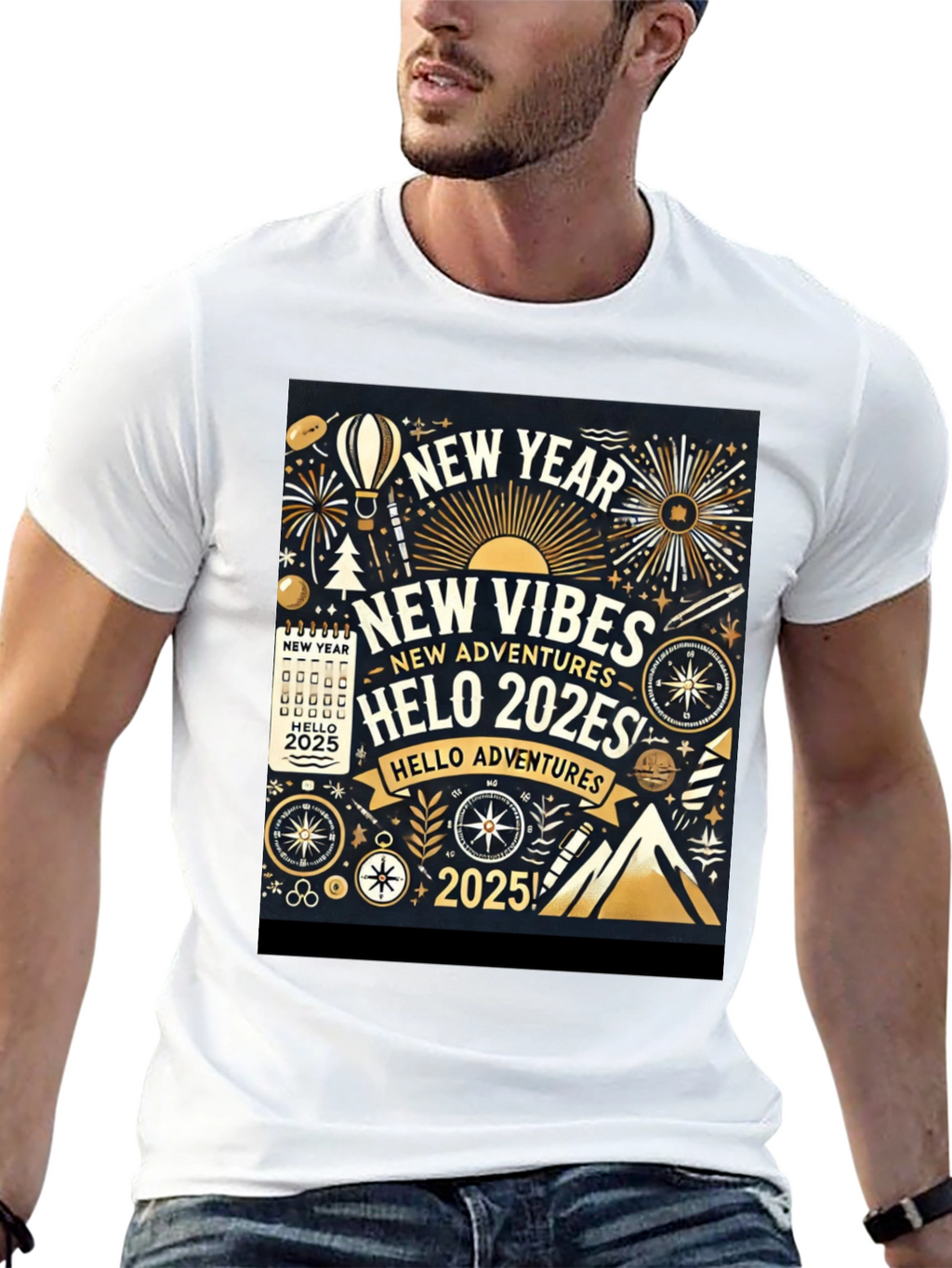 New Year 2025 Adventure T-Shirt
