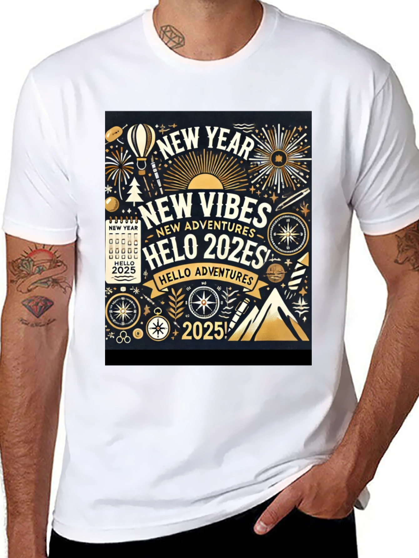 New Year 2025 Adventure T-Shirt