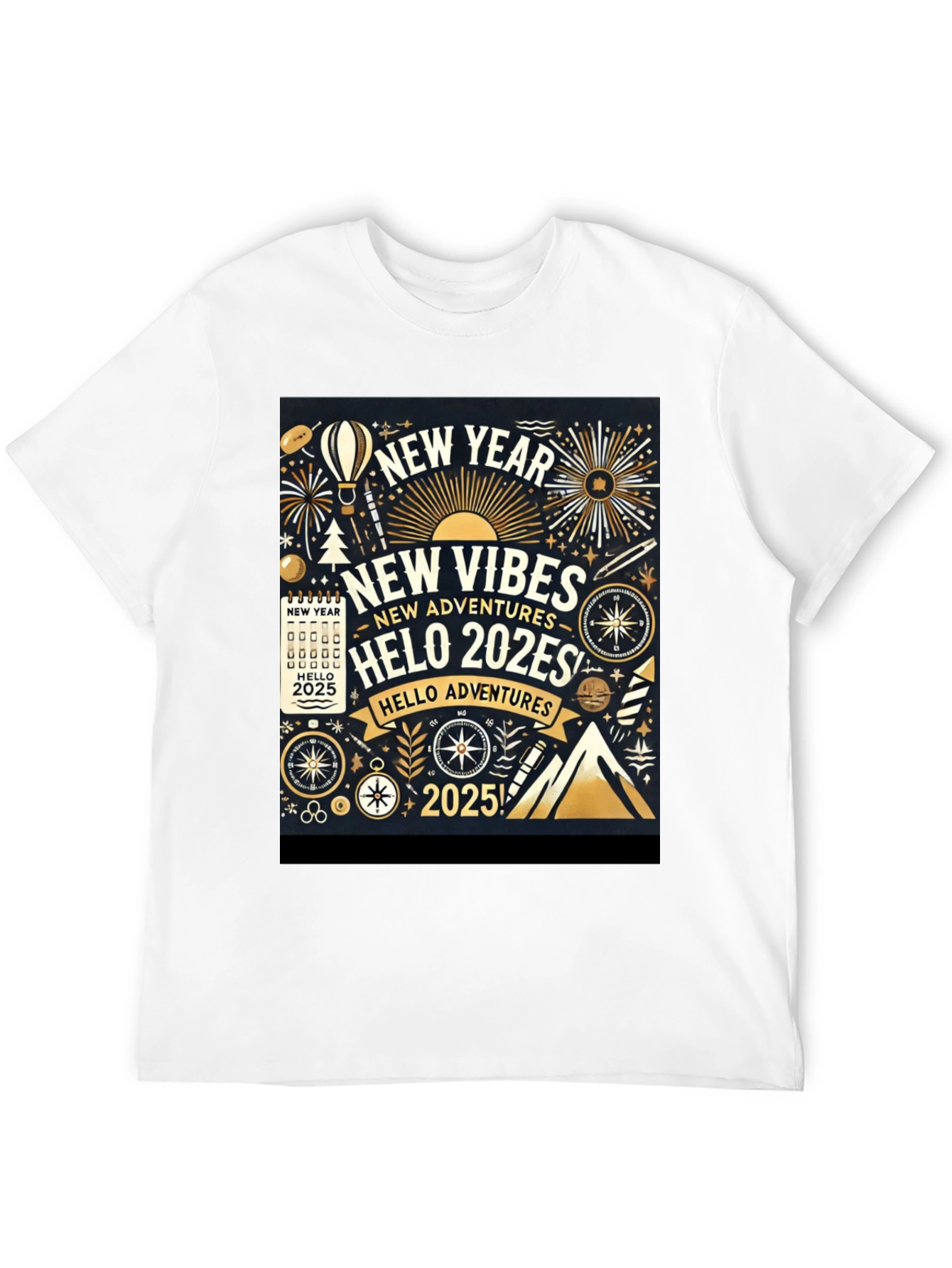 New Year 2025 Adventure T-Shirt