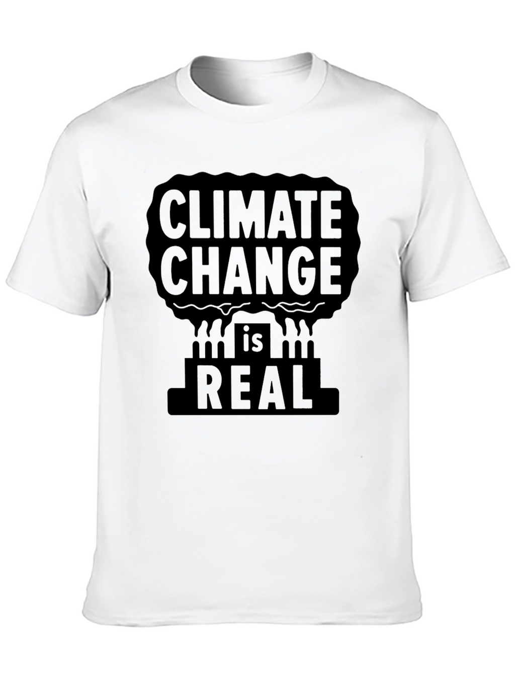 Climate Change is Real Graphic T-Shirt