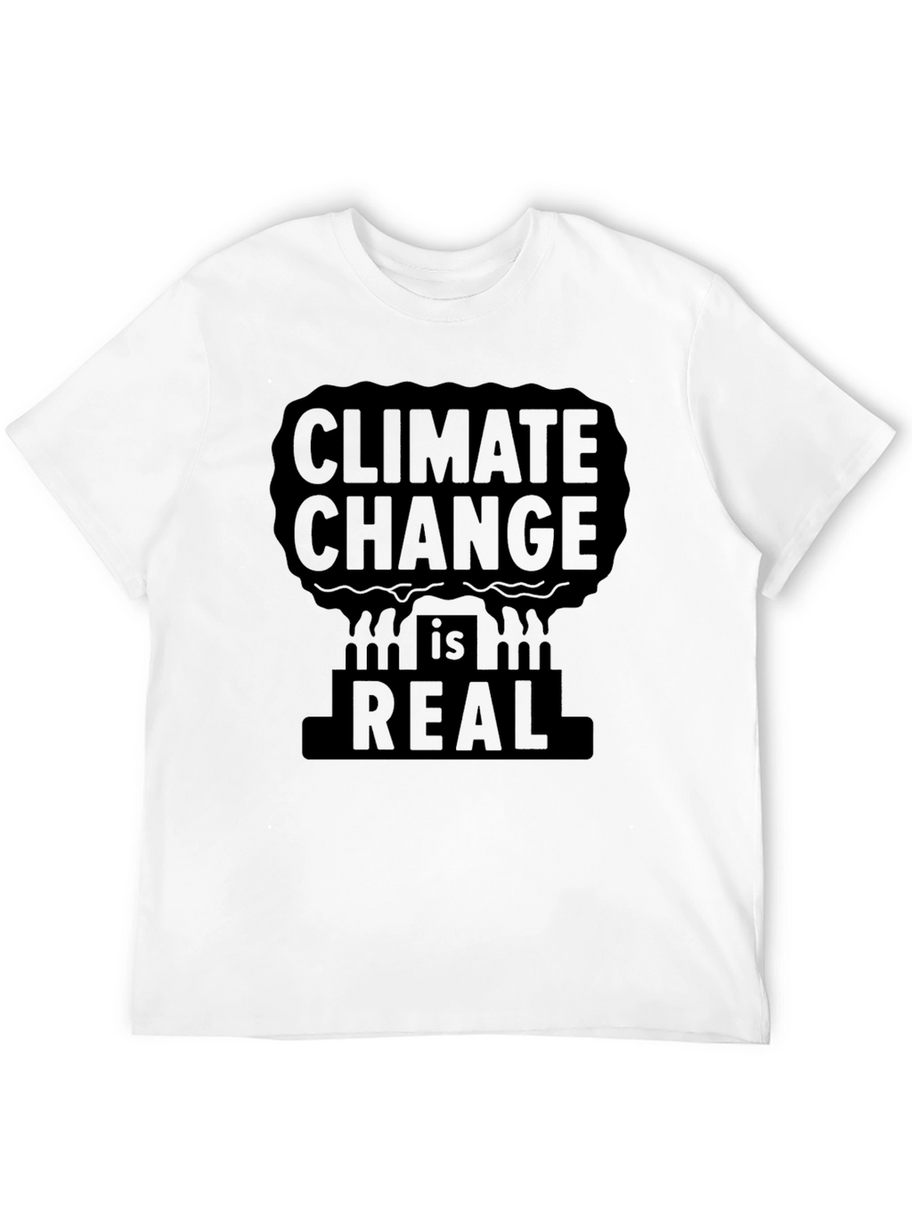 Climate Change is Real Graphic T-Shirt