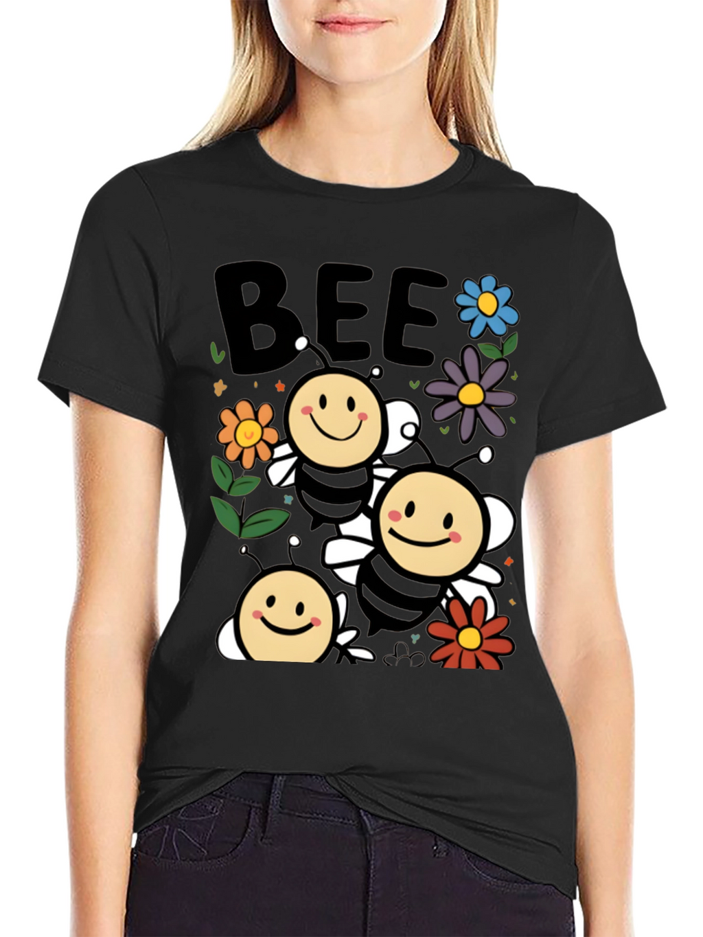Cute Bee Graphic Tee