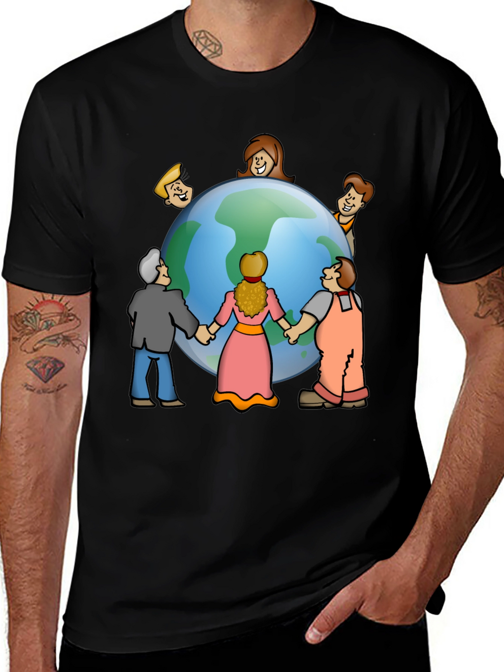 Unity Around the World Graphic Tee