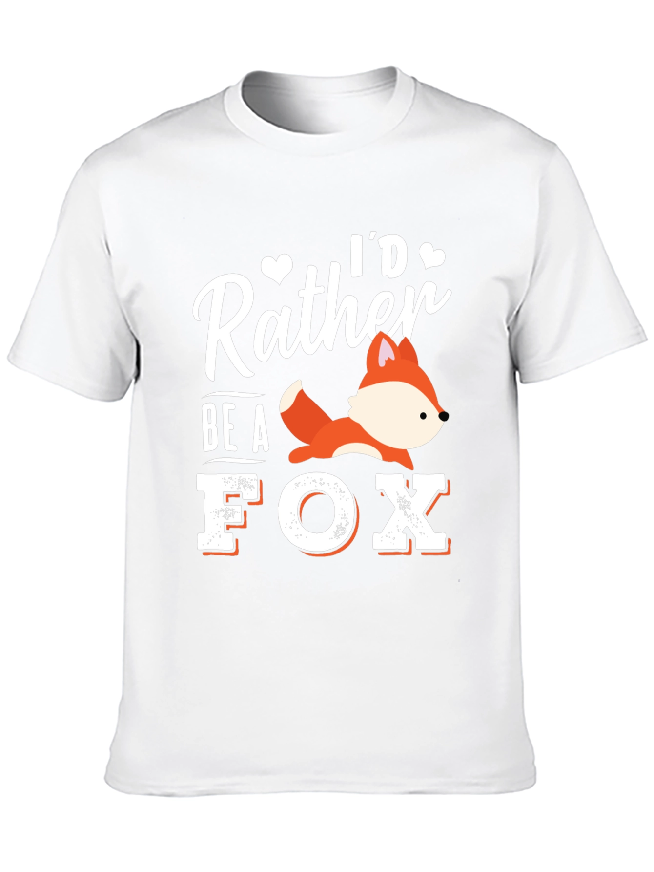 Id Rather Be a Fox Graphic T-Shirt