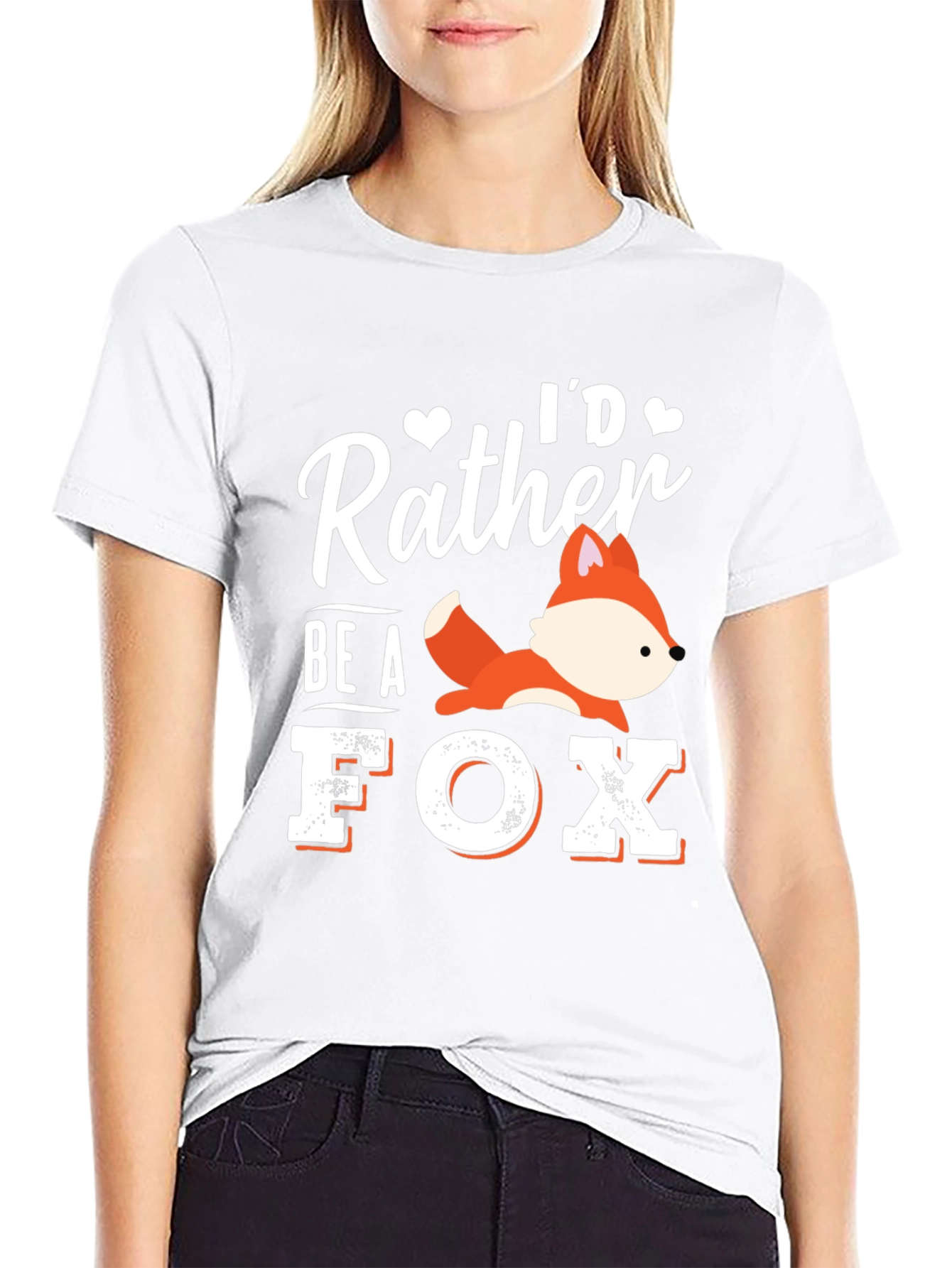 Id Rather Be a Fox Graphic T-Shirt