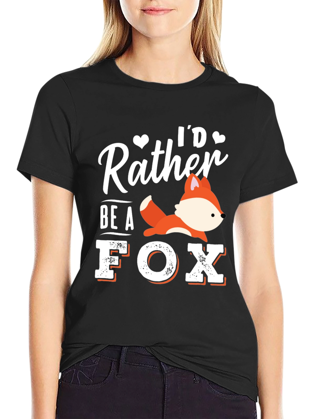 Id Rather Be a Fox Graphic T-Shirt