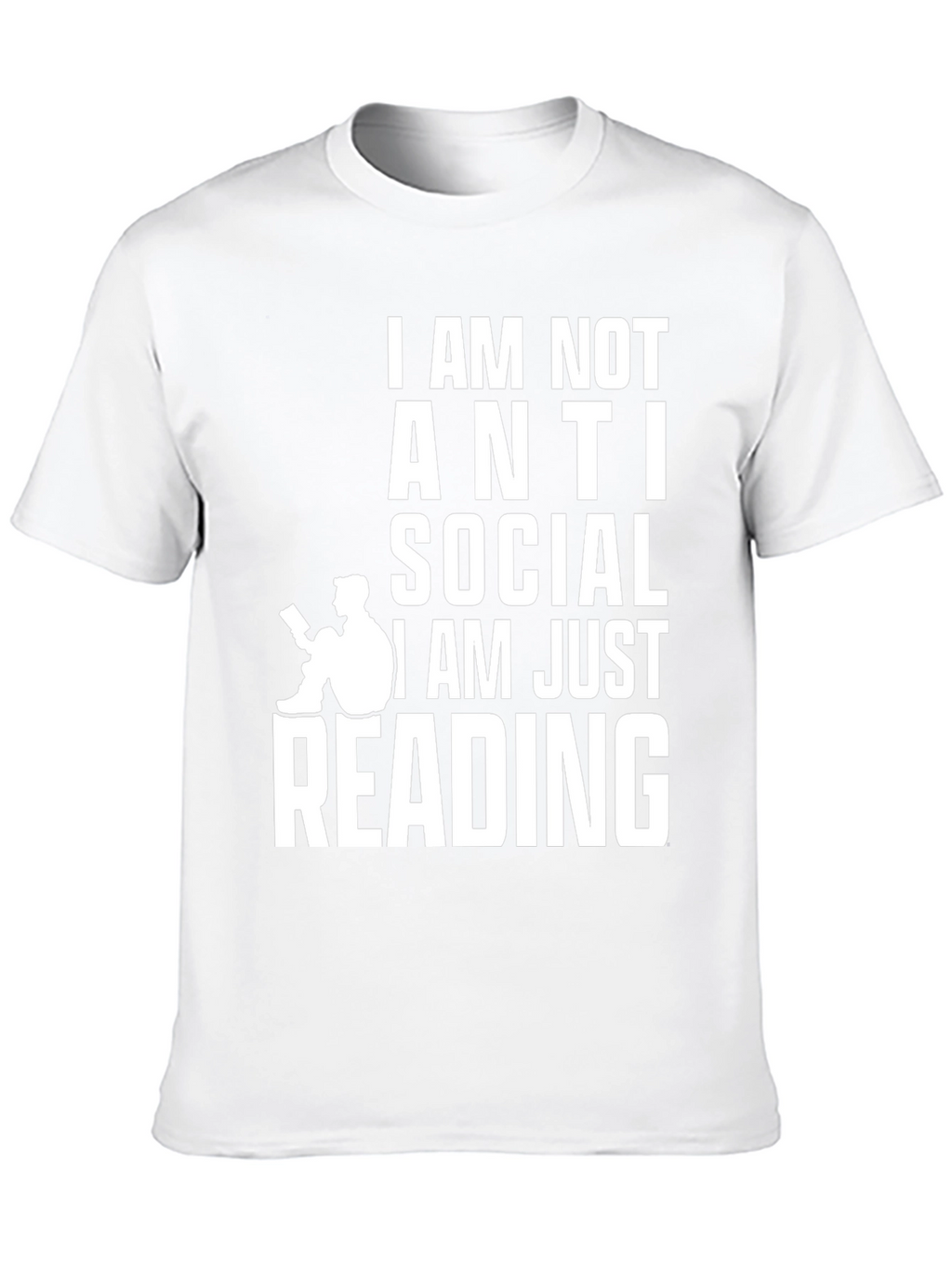 Anti-Social Reading Graphic Tee