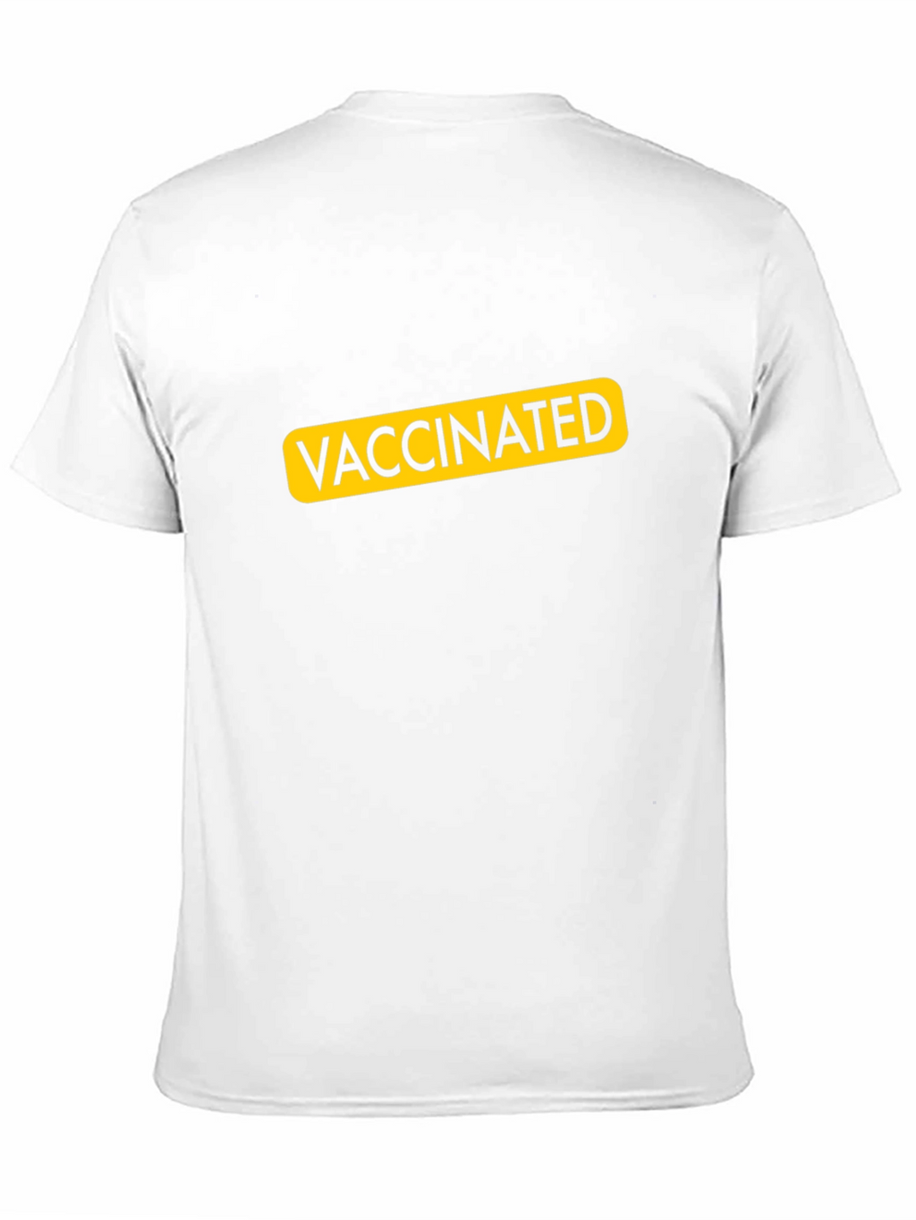 Vaccinated Graphic Tee - Black Unisex T-Shirt