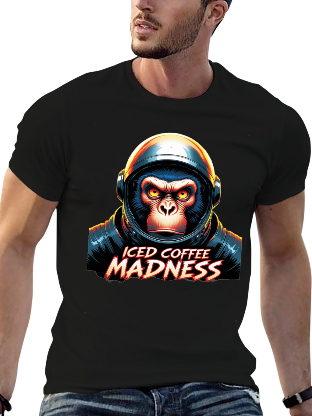 Iced Coffee Madness Graphic Tee