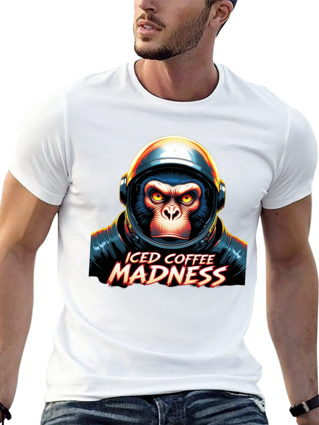 Iced Coffee Madness Graphic Tee