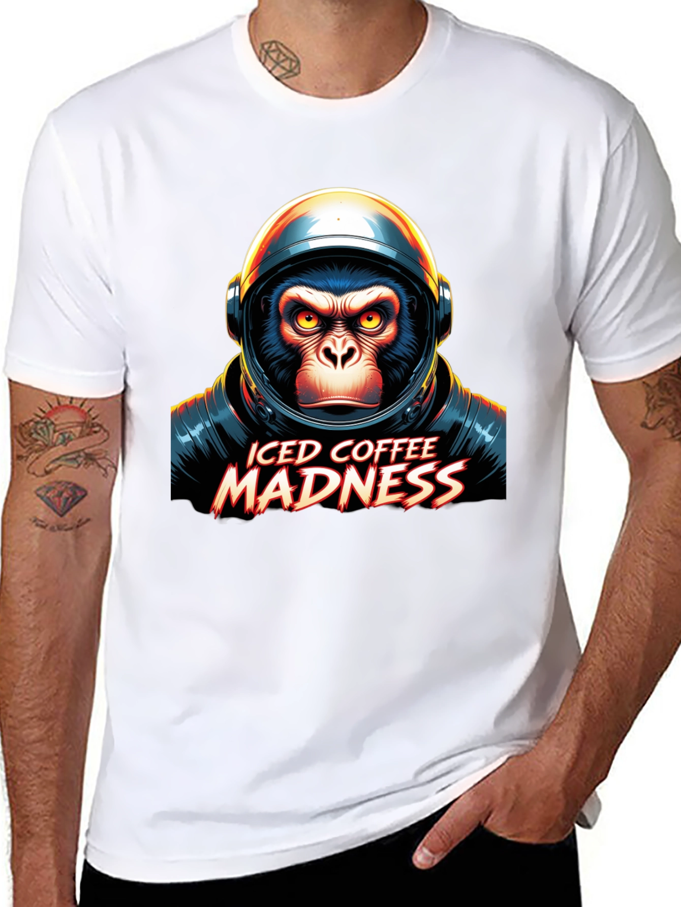 Iced Coffee Madness Graphic Tee