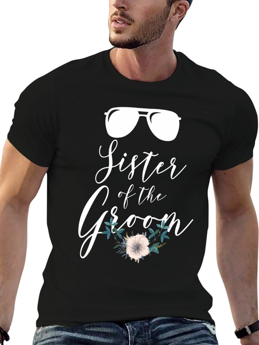 Sister of the Groom Graphic Tee
