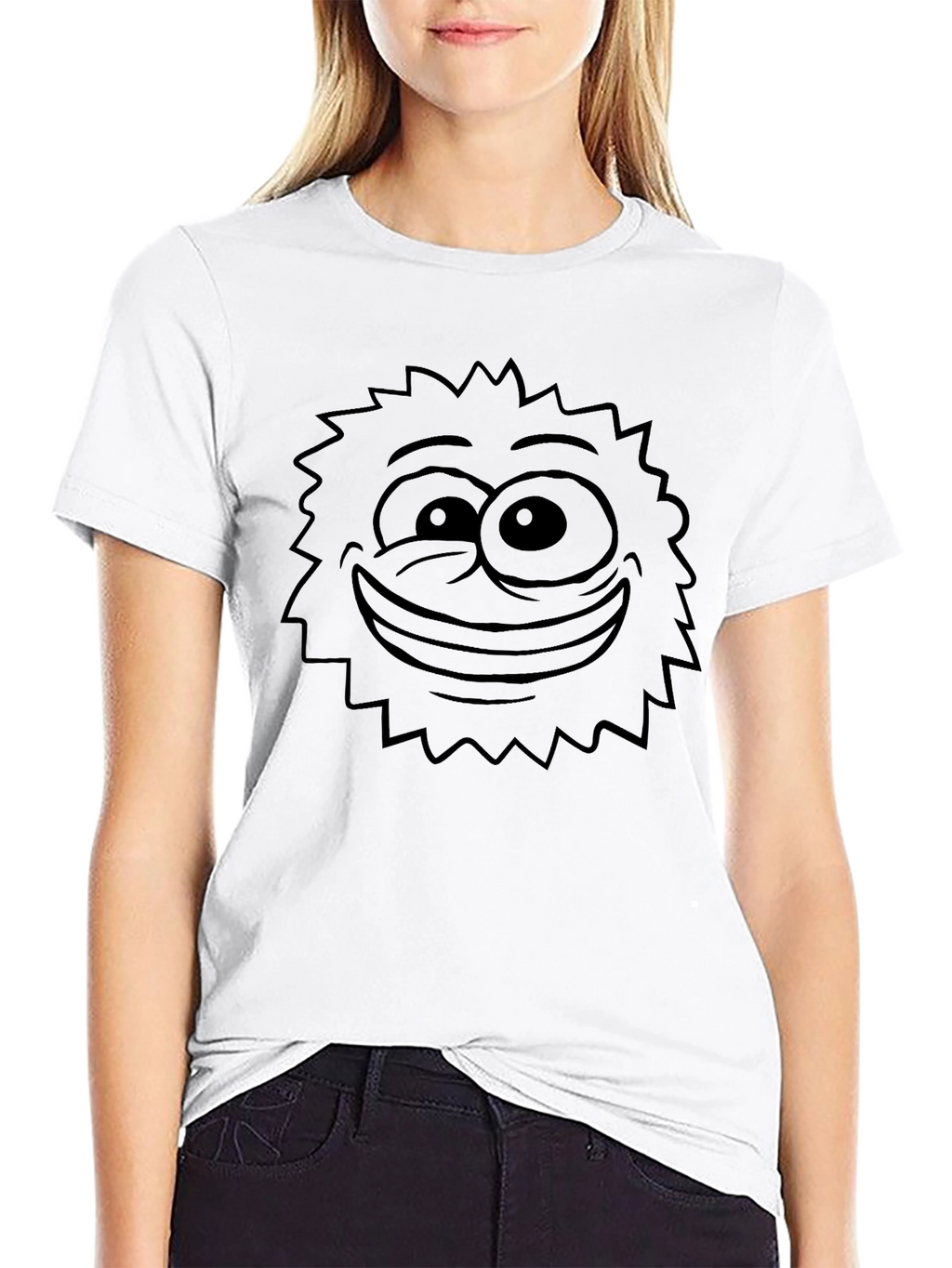 Funky Face Graphic T-Shirt